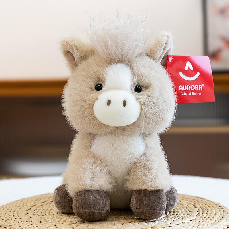 Cute Pony Doll Plush Toy Girl Sleeping with Doll Warm Heart To Accompany Girlfriend Birthday Gift