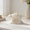 Food Safe Silicone Candle Mould Featuring Lifelikes Mother Northern Bear Designs
