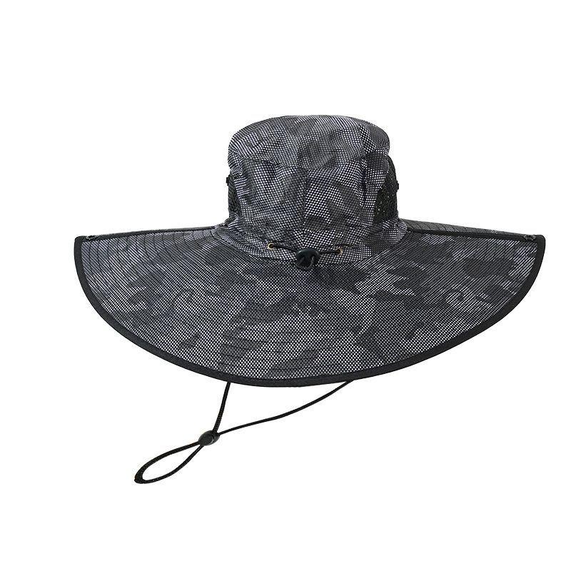 Men s Extra Wide Brim Sun Hat for Summer, Outdoor Hiking Fishing Cap with Large Brim, UV Protection Bucket Hat
