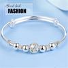  Color Color Lucky Beads Charm Friendship Cuff Bracelets Bangle Graceful Adjustable For Women Bridal Wedding Occasion Jewelry Sl096Elegant Charm