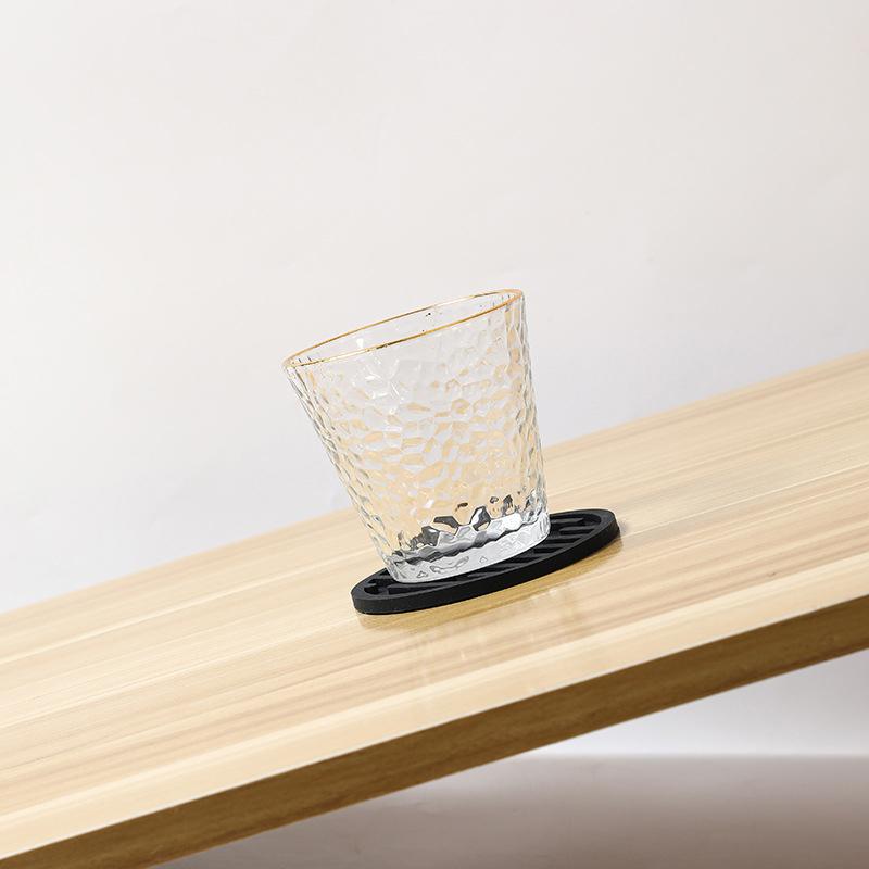 Lebensmittelechter Silikon-Tassenuntersetzer Silikon-Untersetzer Tassenunterlage Rutschfeste Isolierunterlage Tassenmatte Halter für heiße Getränke Haushaltsküchenzubehör