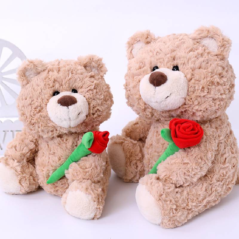 Theme Bear Teddy Plush Toy Doll Pillow Soft And Comfortable Valentines Gift Day