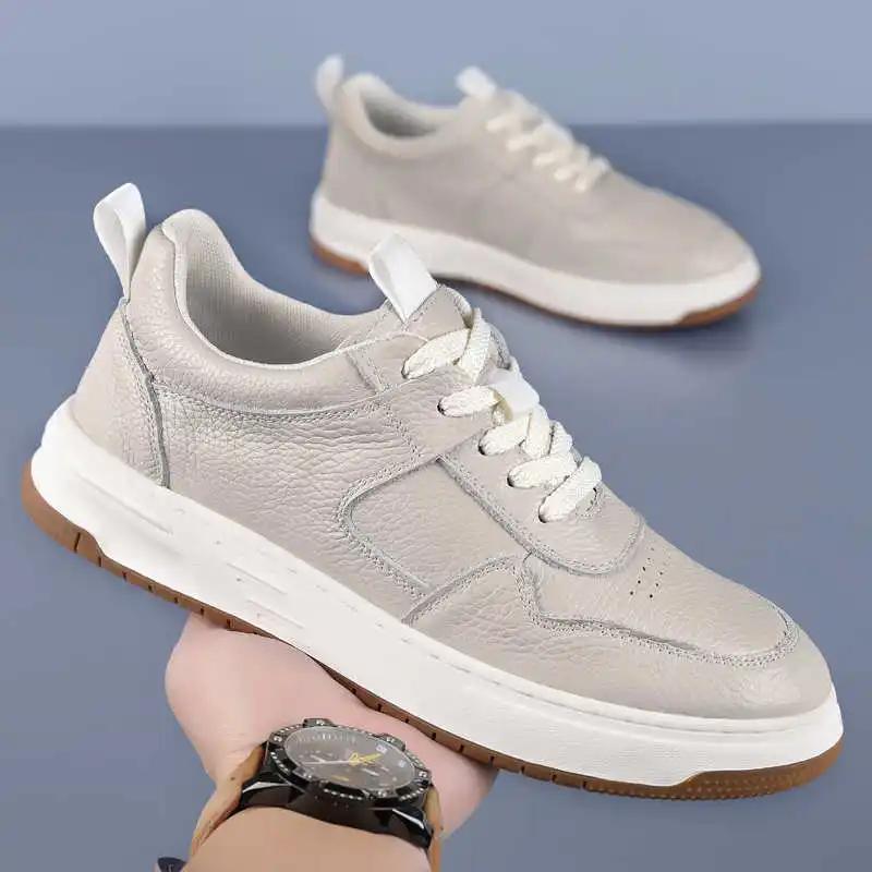 Fashion Chunky Autumn-spring Men's Sneakers Size 50 Basketball White Man Loafers Vintage Man Shoes Sports Casual Vietnam
