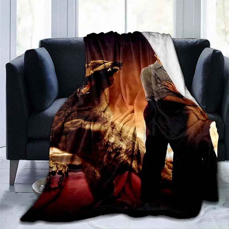 Twilight 3D printed blanket children's warm blanket soft and comfortable home travel portable blanket birthday gift blankets