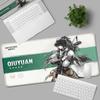 Hot Wuthering Waves Qiuyuan Mouse Pad XXL Gaming Computer Gamer PC 400x900mm Keyboard Desk Mat Non-Slip Rubber Laptop Mouse Pads
