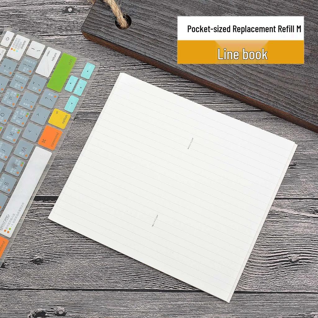 A5 Travel Planner Refill: Dot Grid Passport-Size Monthly Notebook Pages