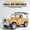 2.4G 1 10 RC Crawler Remote Control Off Road Truck with LED Lights 100m Range Indoors Outdoors Yellow