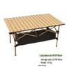 Jundingying 95cm Portable Camping Picnic Table with Net Pocket