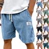 Men's Summer Casual Shorts Men's Fashion Sports Textured Shorts