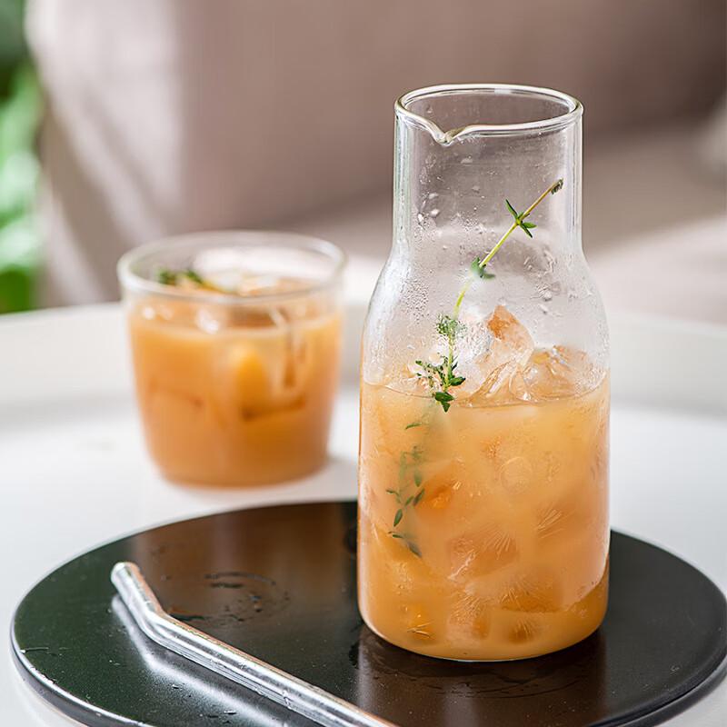 Changbaosen High Borosilicate Glass Carafe & Cup Set