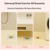 Floor Drain Filter Universal Fit Comb Design Smooth Drainage Easy to Clean Hair Catcher Odor-proof Floor Drain Protector