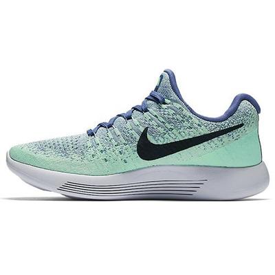 Lunarepic Low Flyknit 2 'Blue Moon Dark Obsidian Vapor Green' Feminino 863780-403
