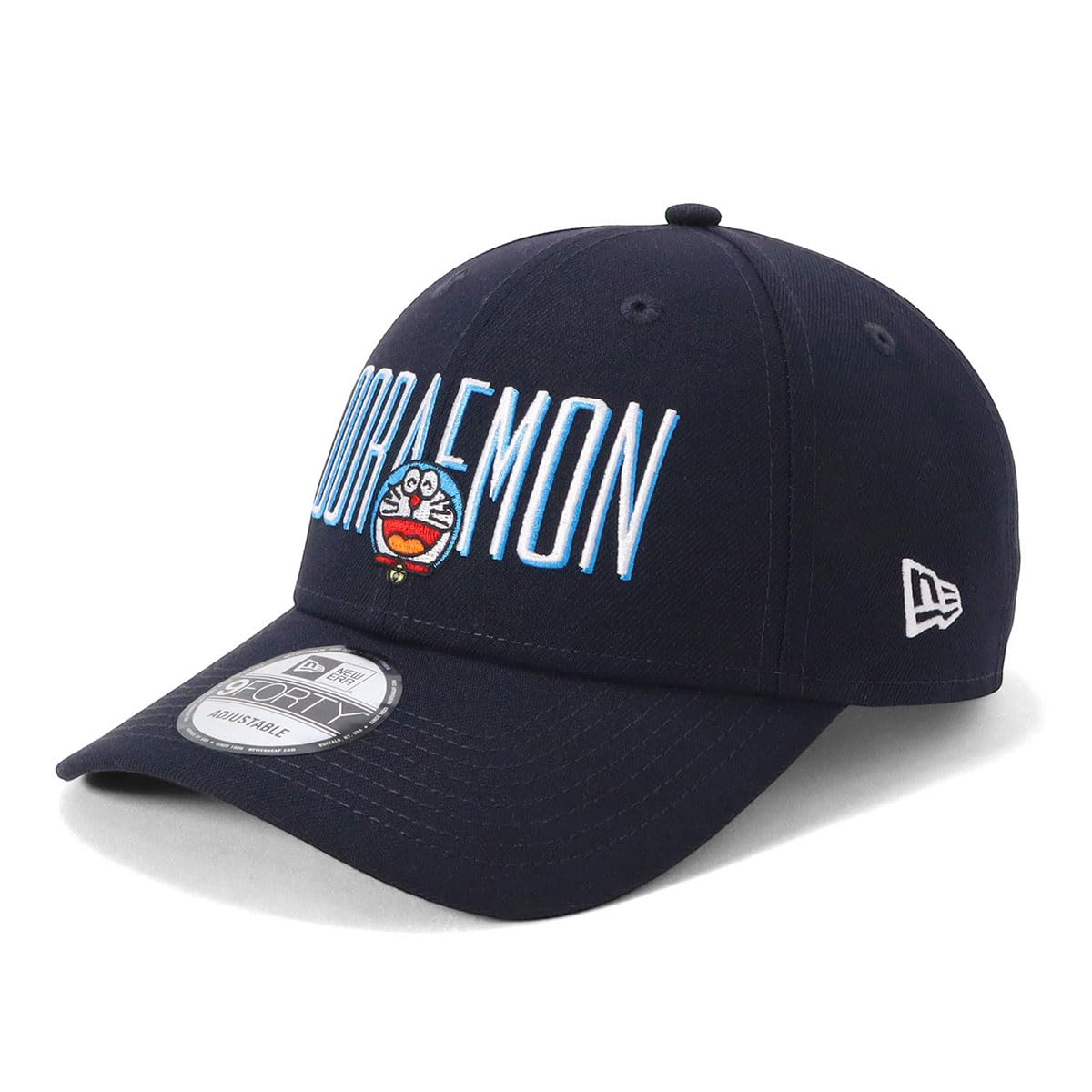 Кепка New Era 9FORTY Doraemon Collaboration FREE 940 DORAEMON LITTLE ICON NVY, Темно-синий, Размер,