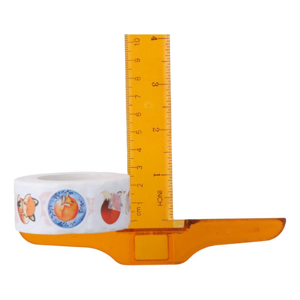 500Pcs 0.92 Inch Sticker Roll Fox Label for Party Decorations,Envelopes Card Reward Stickers