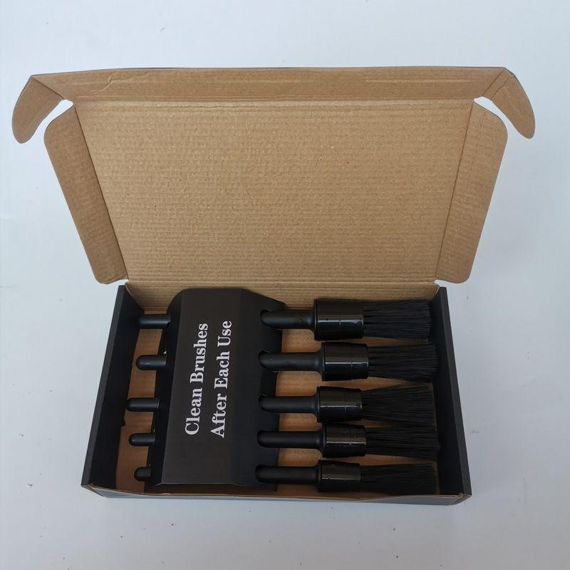 Ultimate Cleaning Solution 5pcs Car Detailing Brush Set For Wheels Engine Air Vents More