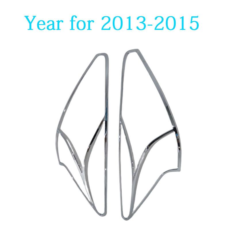 Car Cover Detector ABS Chrome For Nissan Teana Altima 2013 2014 2015 2016 2017 2018 Front Head Light Lamp Trim Frame Eyebrow