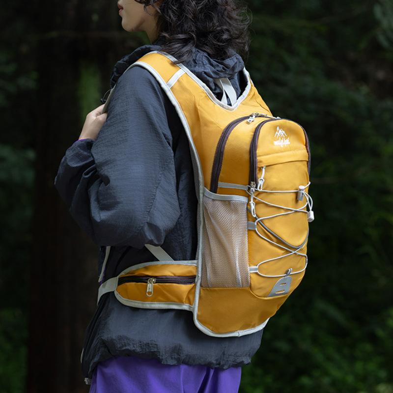 Schoolbag Customized Outdoor Riding Large Capacity Mountaineering Bag Lightweight Camping Backpack Unisex Sports Bag Shock Absorber Backpack