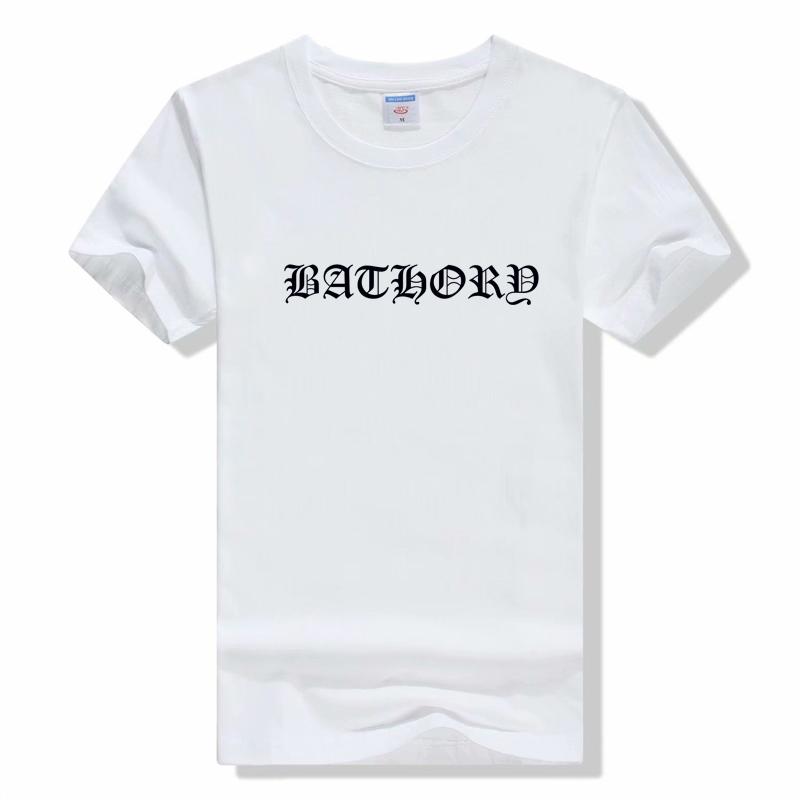 Darkthrone trička Bathory Unisex tričko Léto Ležérní Bavlna Trička Funny Streetwear Grafika Unisex tričko s krátkým rukávem