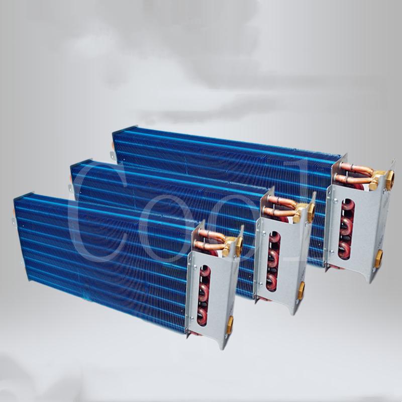 1100*65*200mm Fan coil surface cooler copper tube condensation evaporator central air conditioning aluminum foil radiator