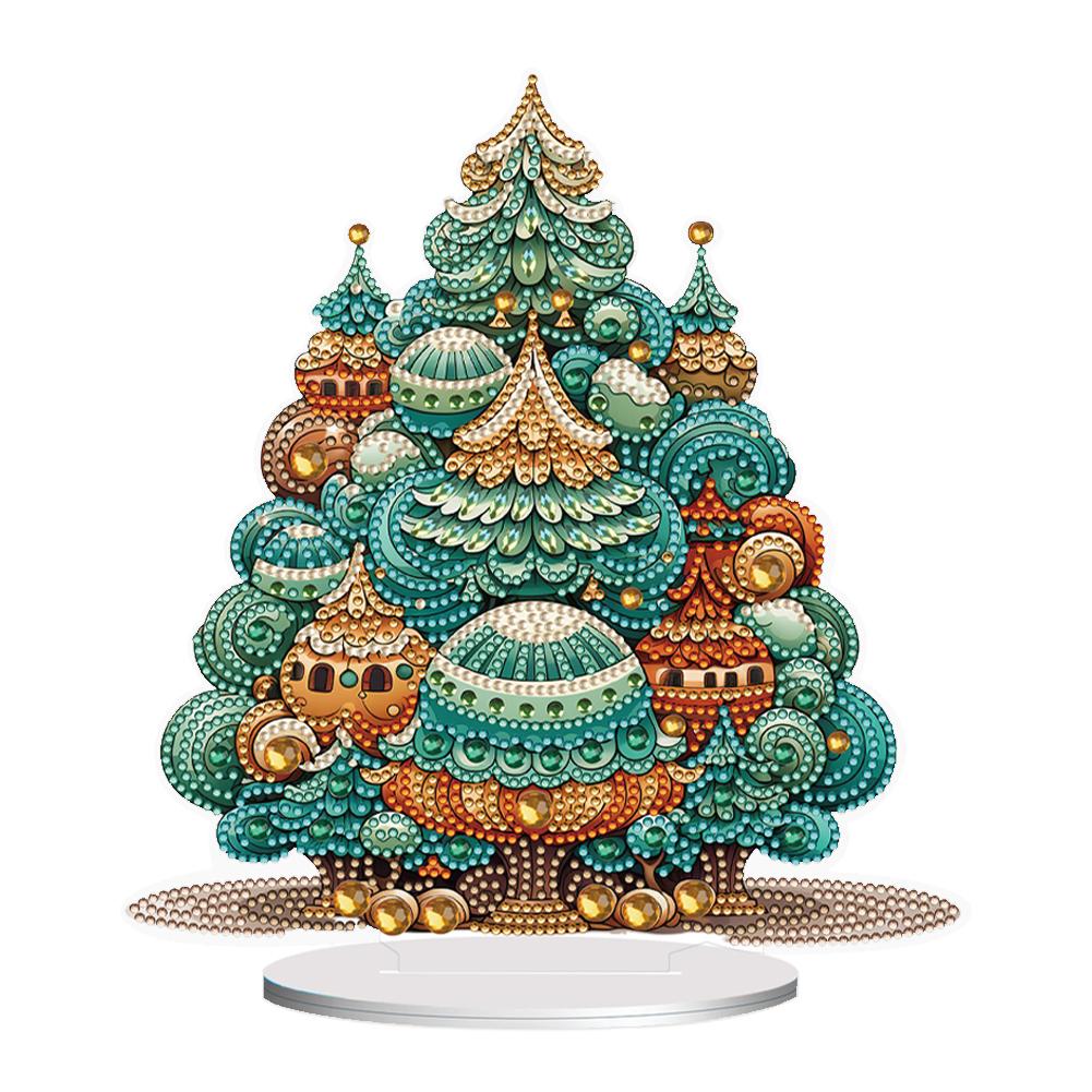 

Special Shape Diamond Art Table Decor Crystal Painting Desktop Kit Diamond Painting Desktop Decor for Home Office Table Decor