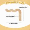 Decorative Wooden Plant Hook for Flower Basket Hanging on Walls, Suitable Wind Chime And Lantern