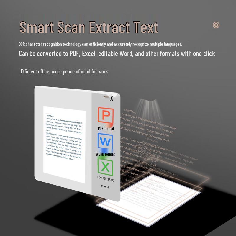 Deli Telecamera Documentale & Scanner Intelligente AI Spina CN (adattatore incluso)