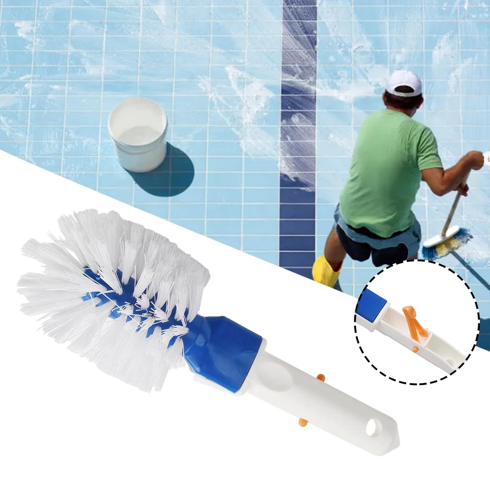 

Высокое качество для очистки спа-прудов, угловых щеток для бассейна, ступенчатых круглых щеток для очистки бассейна, простая установка для надземных помещений