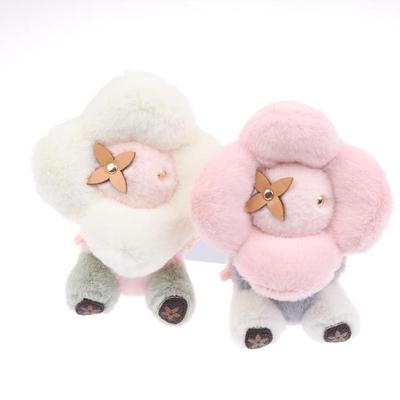 1/2Pcs Sunflower Plush Hanging Ornament Doll Backpack Hanging Chain Car Keychain Women'S Bag Pendant