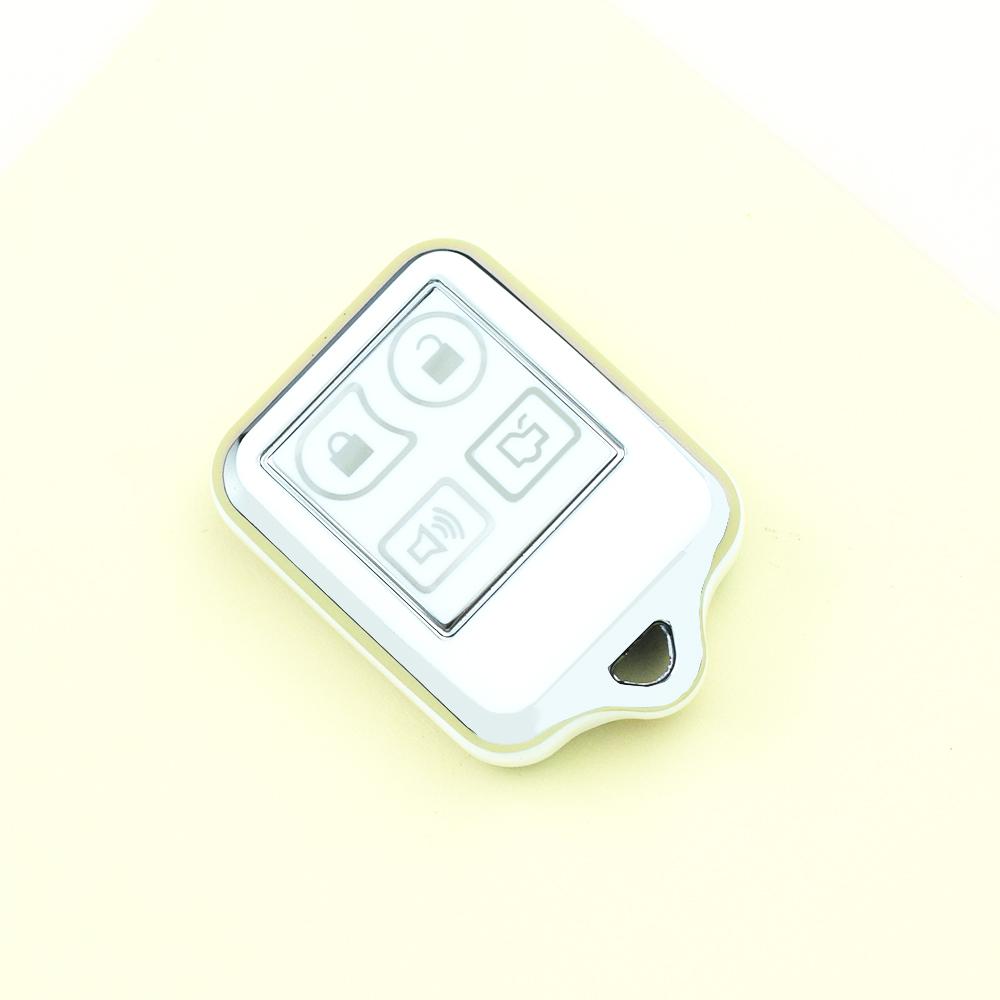 Silver Edge Fashion TPU Auto Remote Control Shell Fob Keyless Holder For Ford Escape Expedition Focus Fusion Mustang Explorer Navigator
