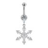 No Piercing Belly Button Clamp Easy To Wear Navel Rings Comfortable Women Body Adornment For Parties And Daily Wear