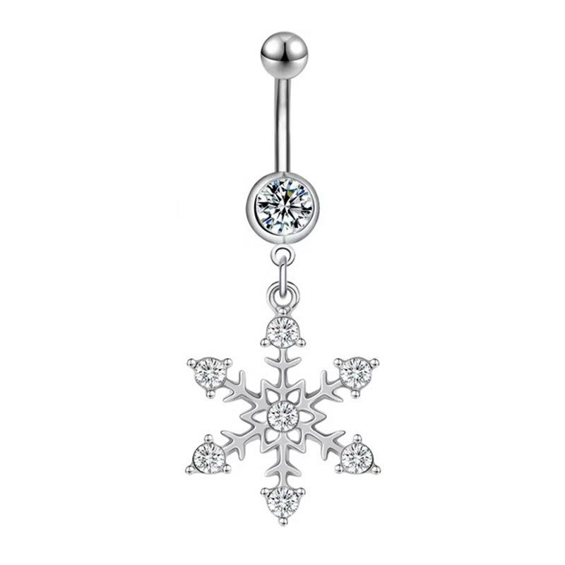 No Piercing Belly Button Clamp Easy To Wear Navel Rings Comfortable Women Body Adornment For Parties And Daily Wear