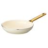 GreenPan Padova 20cm Frying Pan In Cream White. Features a Non-stick, Diamond-based Ceramic Coating Made with Non-toxic Sand-derived Minerals. Suitabl