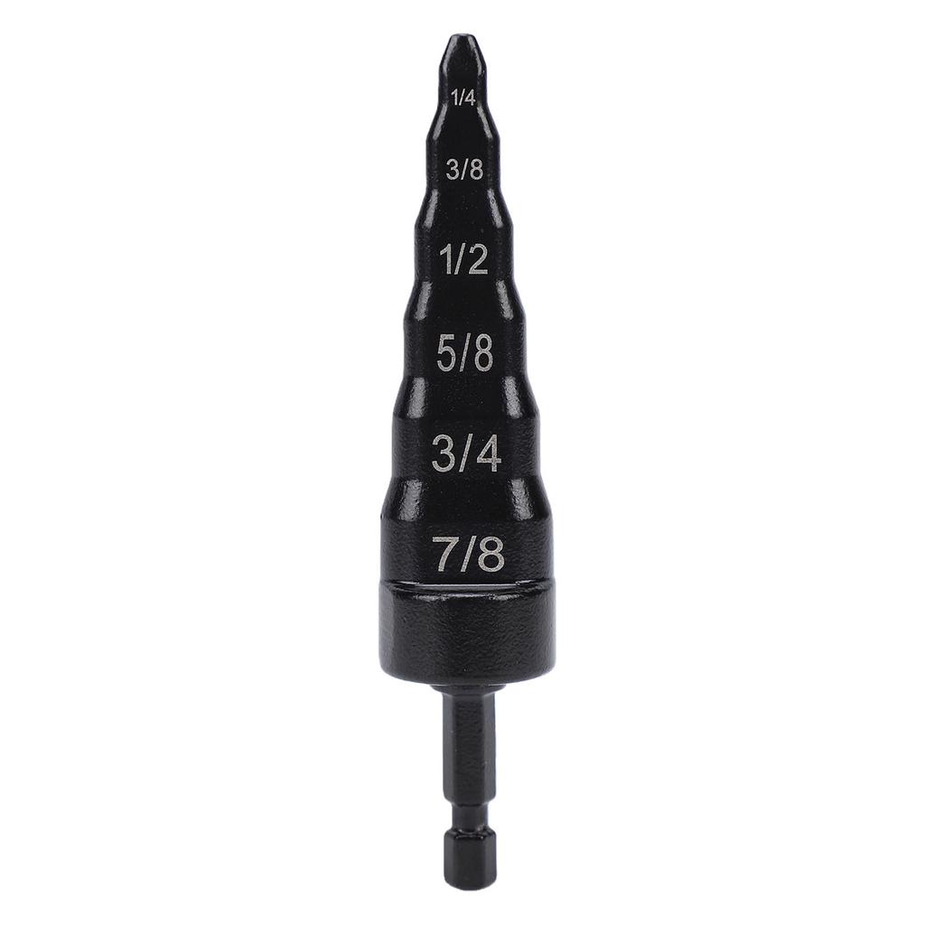 6 in 1 Copper Swaging Tool HVAC Copper Tube Expander with Drill Bit Set 5cm Carabiner for 1 4 3 8 1 2 5 8 3 4 7 8 Pipe