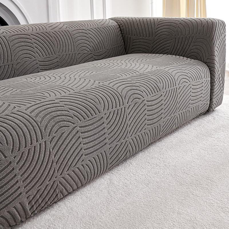 

Новый эластичный чехол для дивана, универсальный универсальный чехол, простой современный ленивый универсальный пылезащитный чехол для дивана 305—360cm