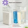 3pcs Laundry Detergent Bottle Plastic Large Capacity Bottle Bathroom Shampoo Shower Gel Storage Glass Bottle Replacement Bottle