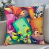 Game Zooba Zoo Battle Royale Games Cushion Cover Cushion Covers Natural Linen Breathable Sofa Bedroom Decor Pillowcase