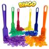Montessori Magnetstab-Set Bingo-Chips Wissenschaft Farbe Zählen Mathe Lernspiel Kinder Pädagogisches Spielzeug Lustiges Familienspiel