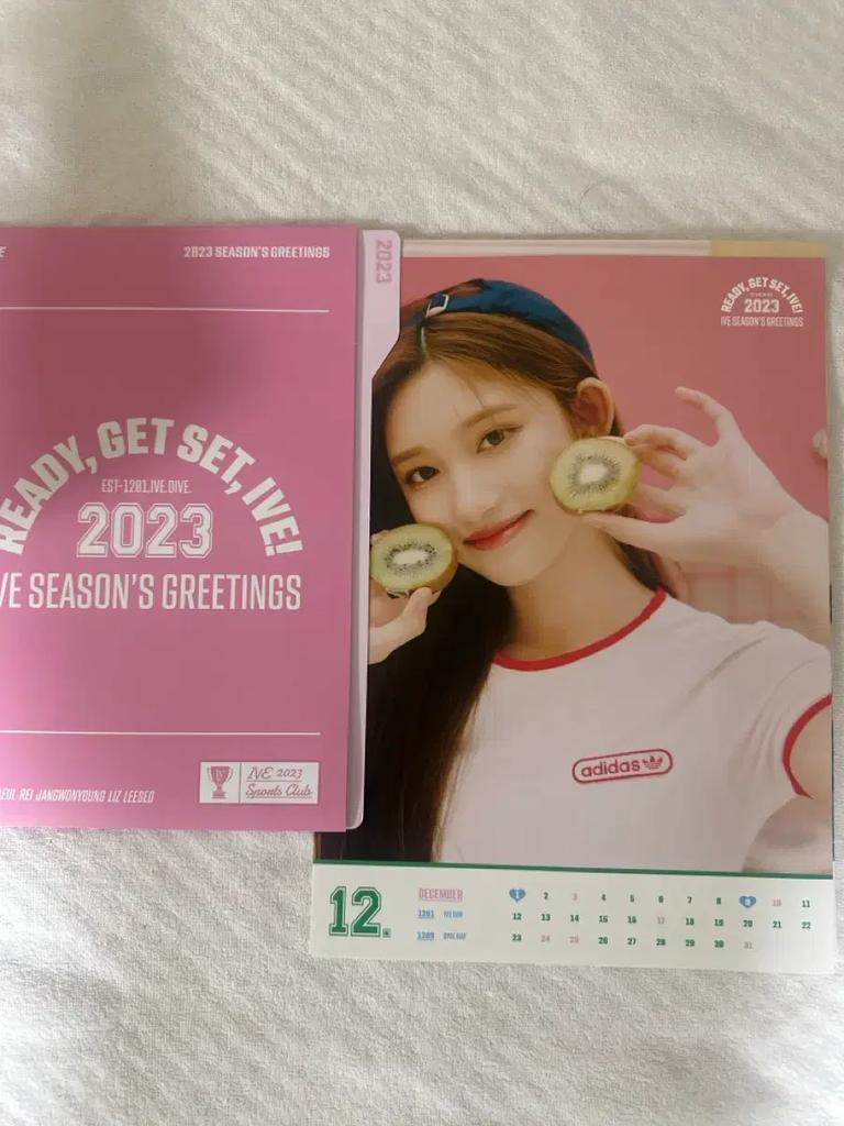 IVE 2023 Season's Greetings On Sale Used