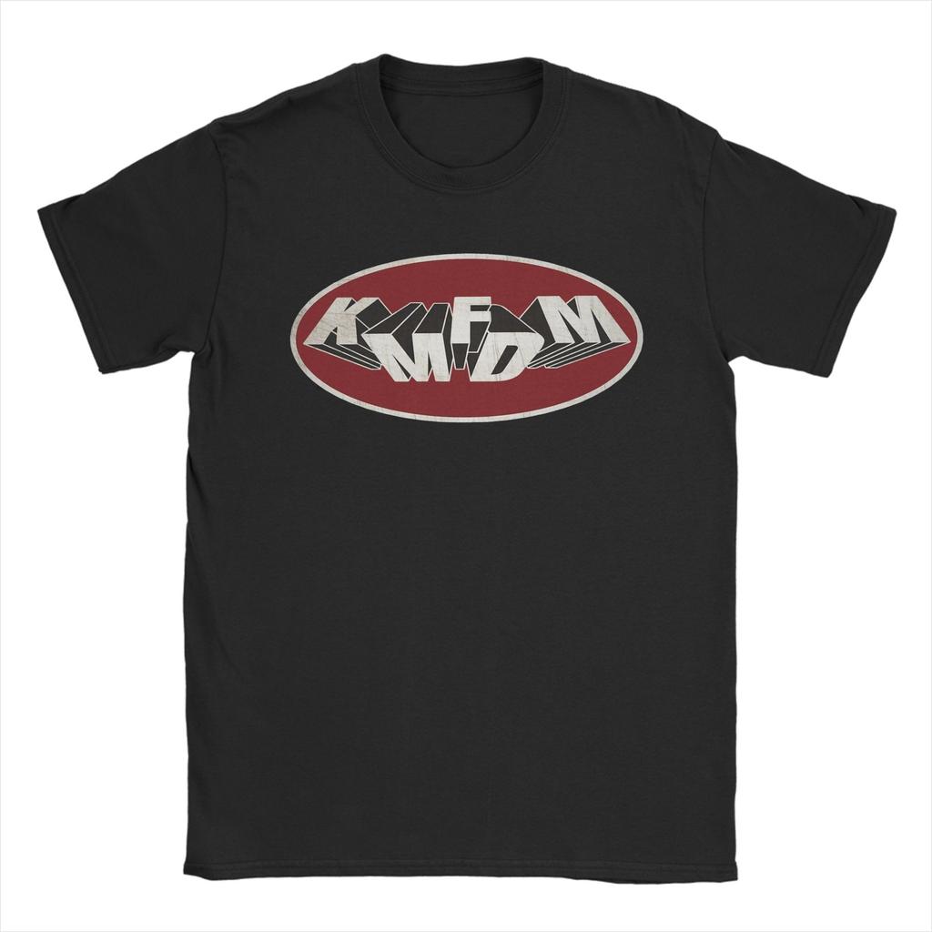 KMFDM Printed T Shirts Men Women  Cotton  Tee Shirt Clothing