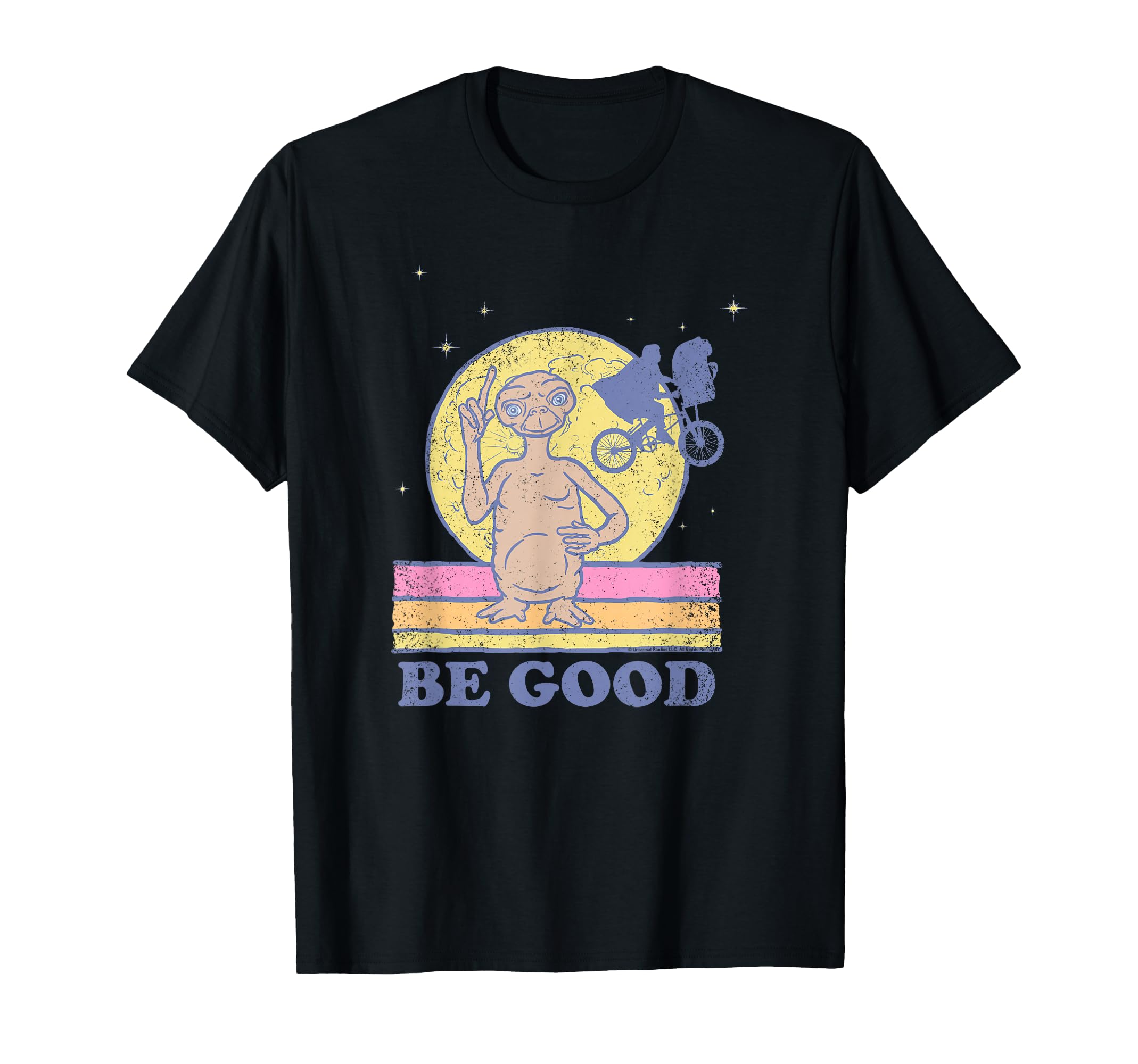 E.T. Be Good Vintage Alien Movie Poster T-Shirt