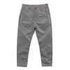Versatile Solid Color Workwear Casual Pants Summer Loose Straight Leg Cropped Pants Men's Pants