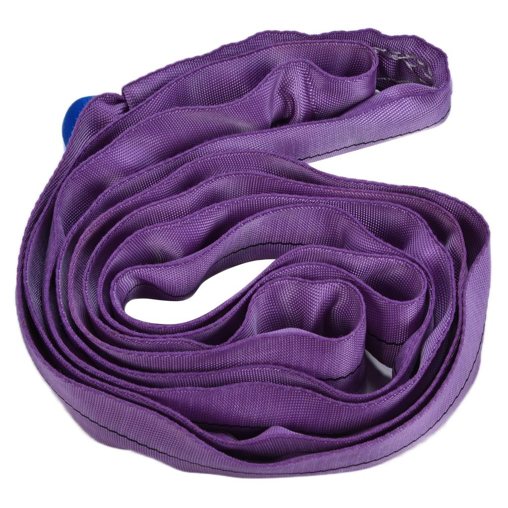 1T Round Lifting Sling Endless PES Flexible Straps High Strength Crane Rigging Accessories3 Meters