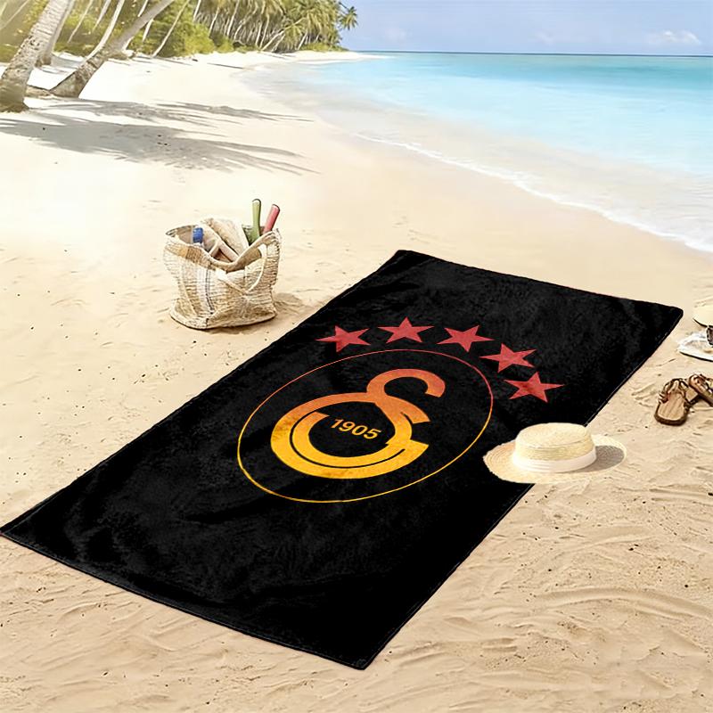 1pc Galatasaray SK Beach Towel, Outdoor Activities Perfect Summer Travel Supplies, As A Gift for Festivals