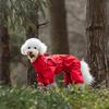 Dog Waterproof Raincoats Ponchos Coat 6 Sizes To Choose Adjustable Pet Rain Coat Rainwear Walks and Outings