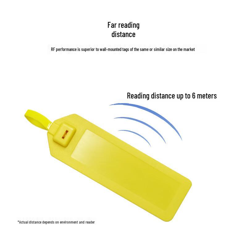 Kaile UHF RFID Anti-metal Hanging Tags, 28x92mm, 100 Pcs