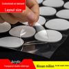Die-Cut Round Nano Traceless Double-Sided Adhesive Tape
