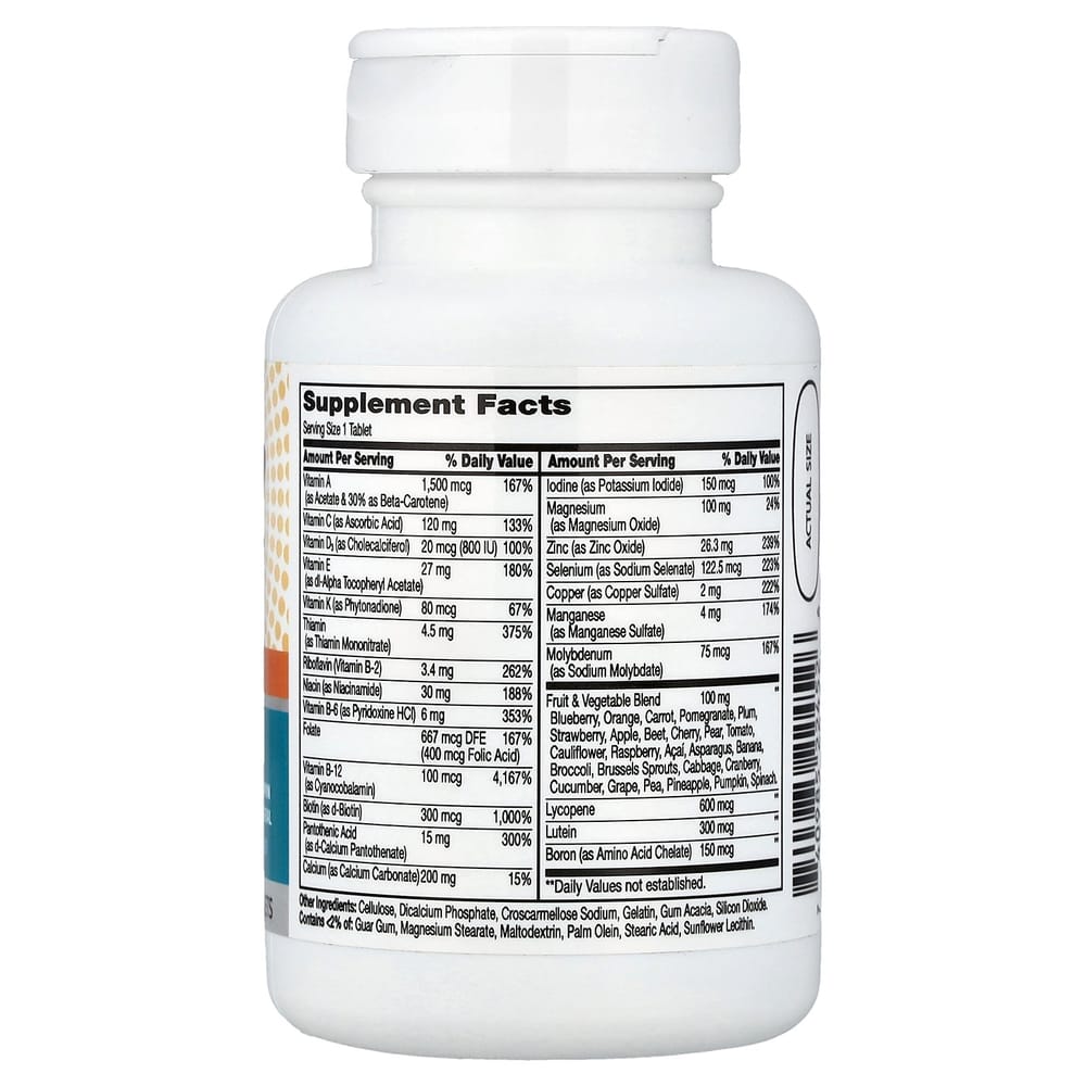 21st Century Sentry Wellify Men 50+ Multivitamin Multimineral 65 Tablets