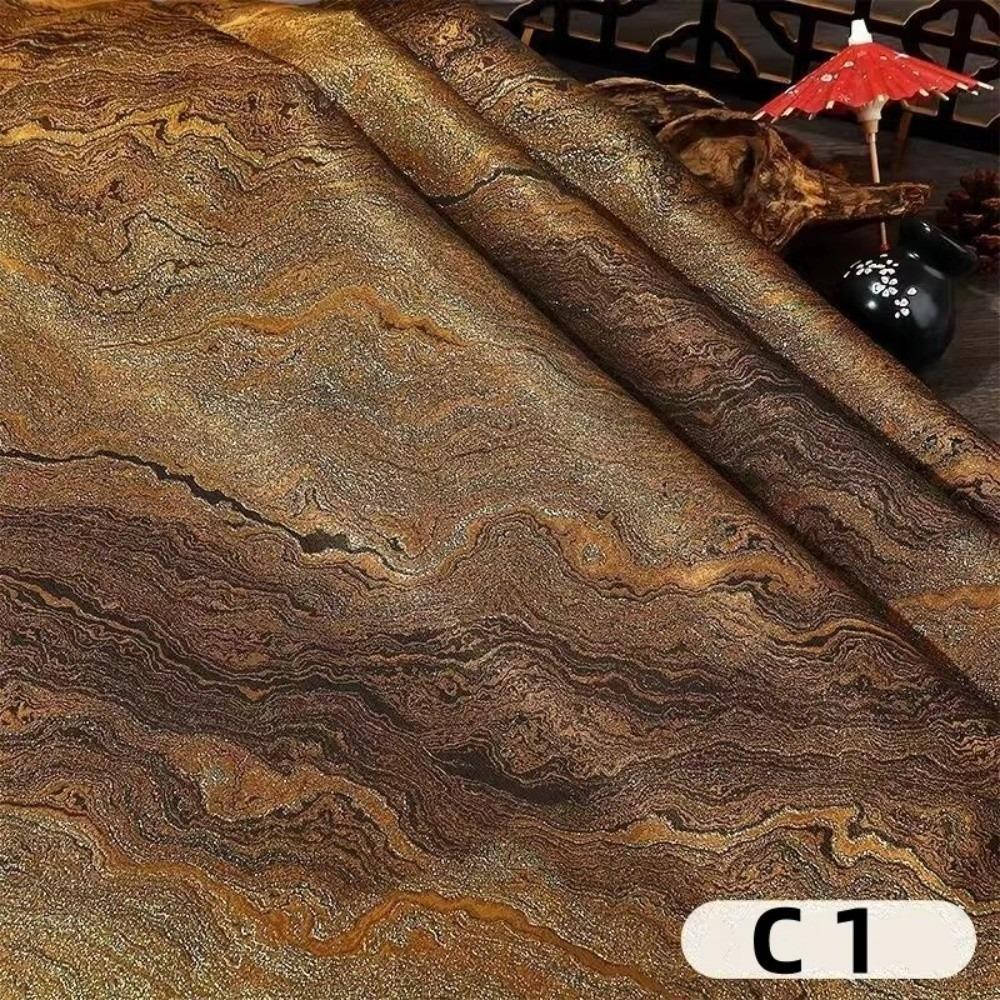 1mX1.5m Jacquard Fabric Polyester Material Ethnic Style Profile Outerwear Cloth Brocade Clothing Designer Fabrics For Diy Sewing золотой
