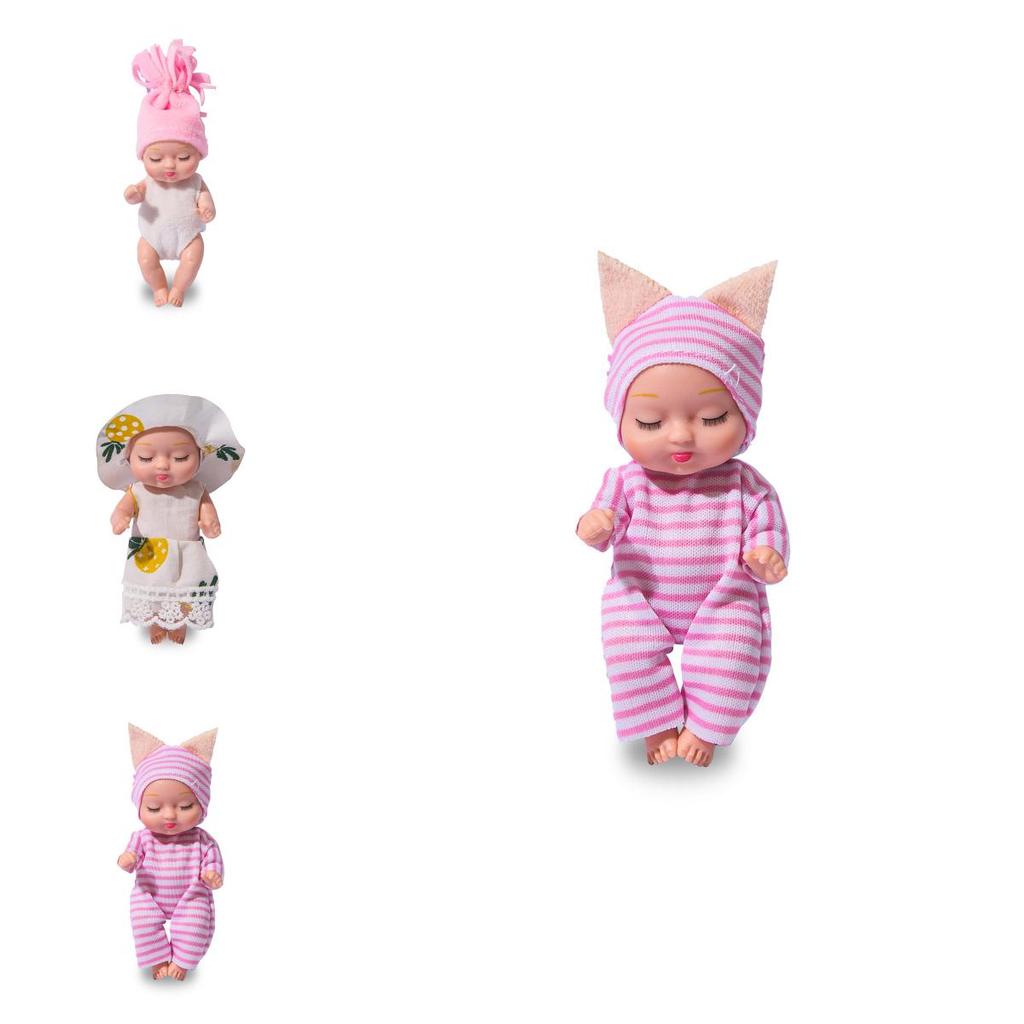 Reborn Sleeping Doll Girl Pvc Bjd Toy With Adjustable Joints And Soft Clothes