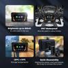 Portable 5 inch IP67 Waterproof Motorcycle GPS Navigation Wireless Carplay Android Auto Motorcycle Navigation Display Screen